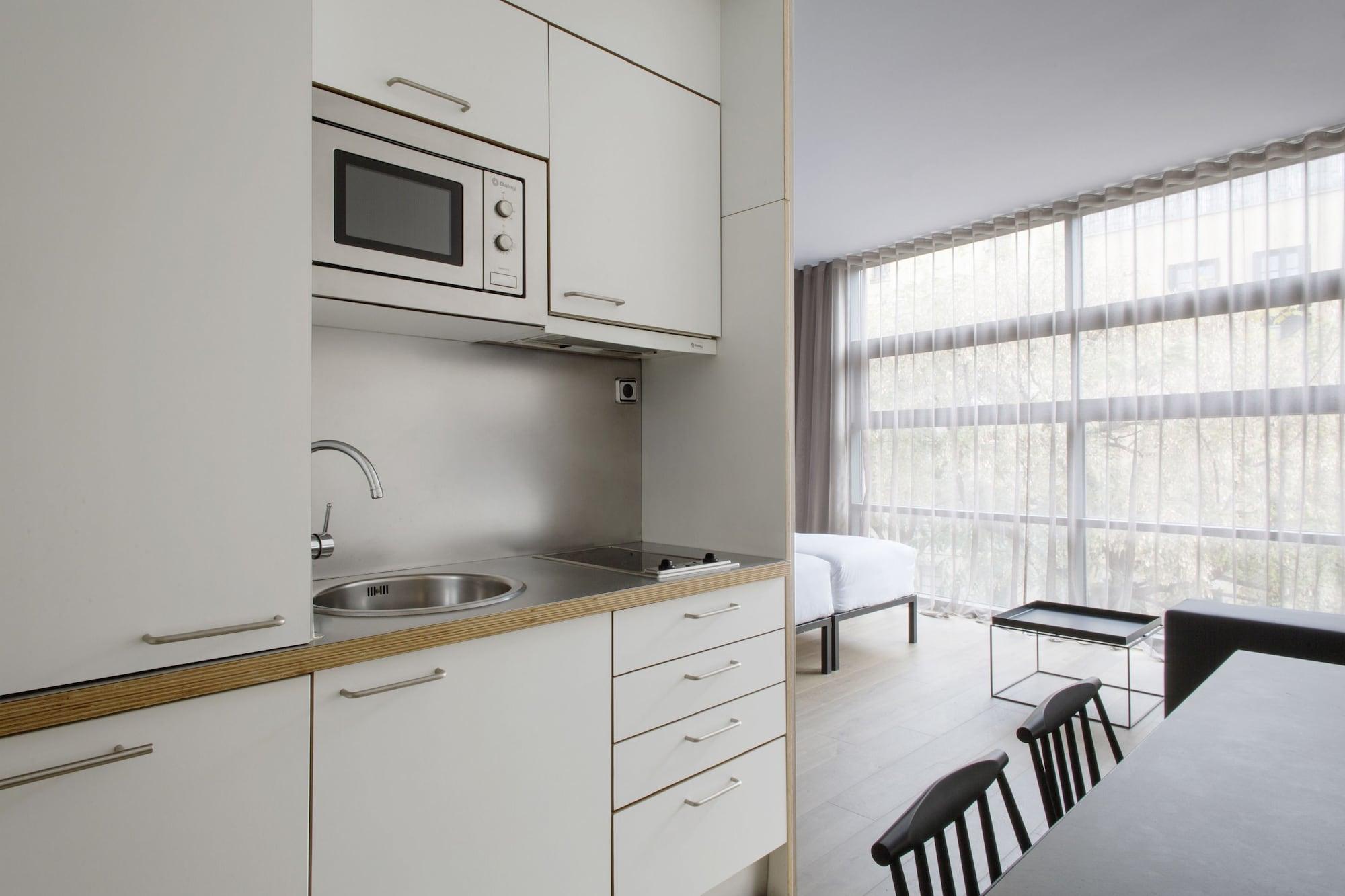 อพาร์ตโฮเทล อายาดา 3* Aparthotel บาร์เซโลนา ภายนอก รูปภาพ