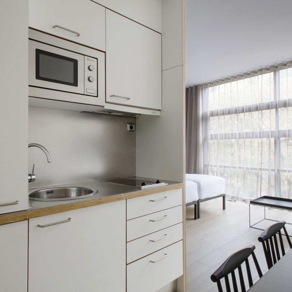 อพาร์ตโฮเทล อายาดา 3* Aparthotel บาร์เซโลนา ภายนอก รูปภาพ